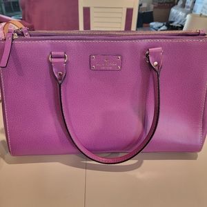 Orchid purple Kate Spade bag